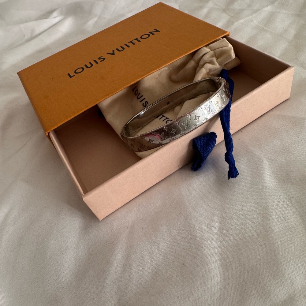 Louis Vuitton Orange Box with Blue Tassel Charm